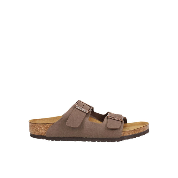 Shop Brown Boys BIRKENSTOCK Arizona Birkibuc Footbed Sandals  display picture 2