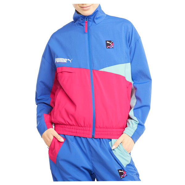 Shop Blue, Pink Womens Puma International Winterized Full Zip