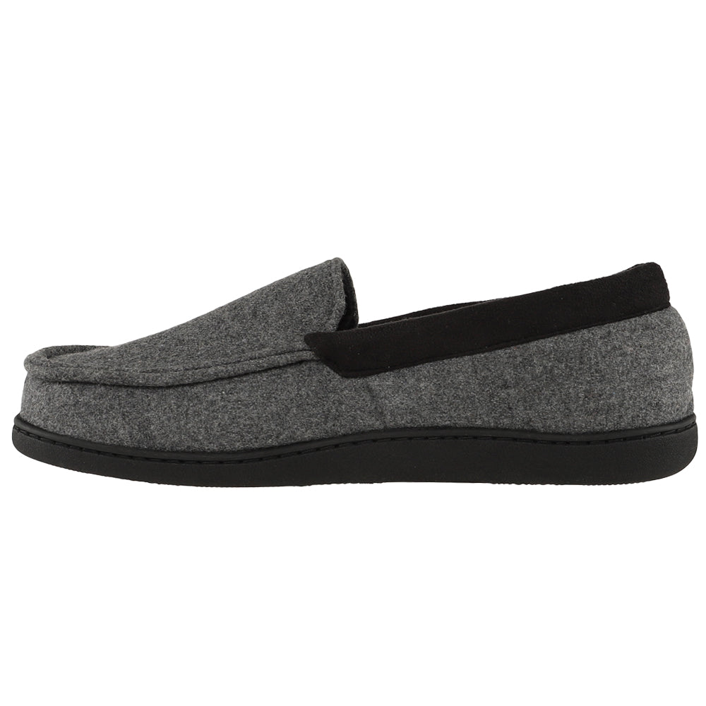 Shop Grey Mens Hi-Tec Flannel Scuff Slippers – Shoebacca