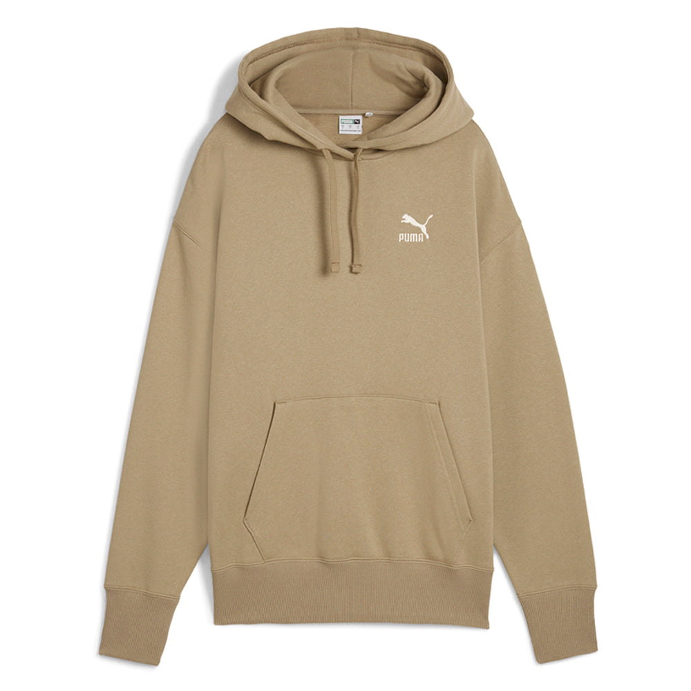 Shop Beige Womens Puma Better Classics Relaxed Pullover