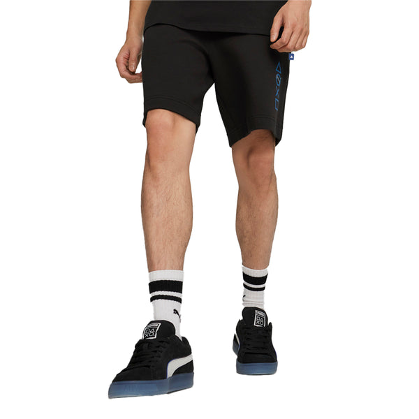 Shop Black Mens Puma PUMA X PLAYSTATION 8 Inch Shorts – Shoebacca