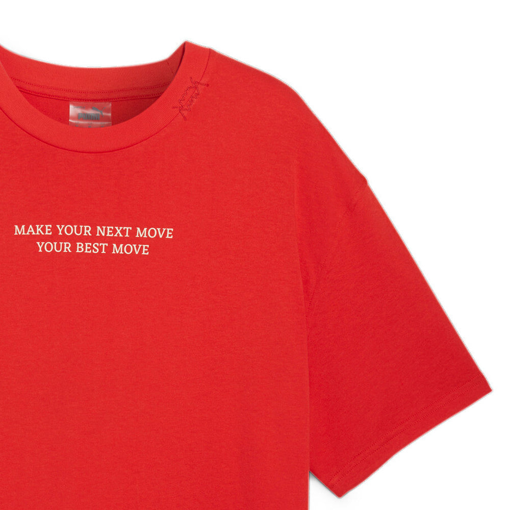 Shop Red Mens 1-800-Buckets Graphic Crew Neck Short Sleeve T-Shirt