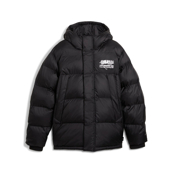 Shop Black Mens PUMA X LOST MANAGEMENT CITIES Pertex Primaloft