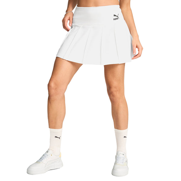 Shop White Womens Classics Pleated Mini Skirt – Shoebacca