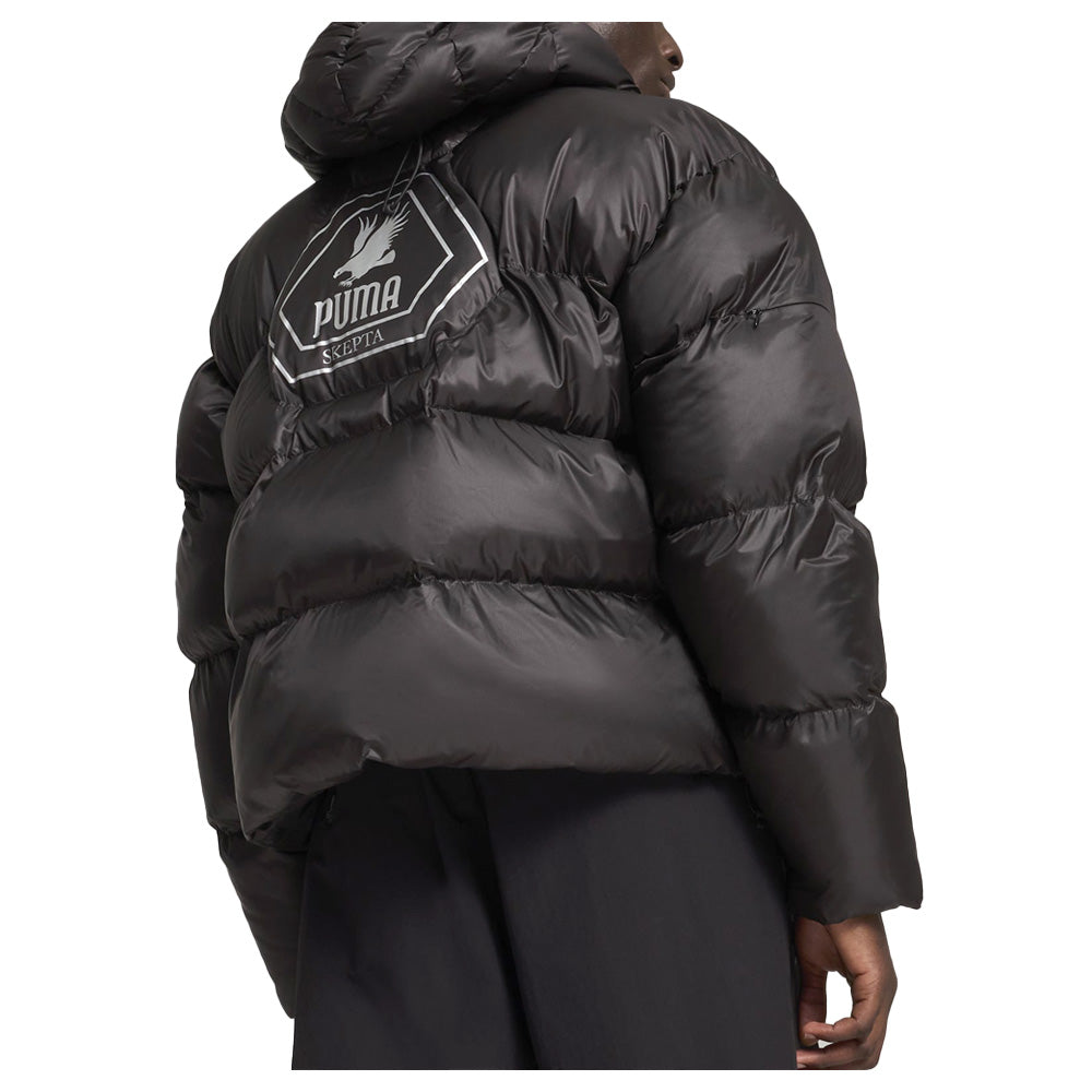 PERTEX® HOODED PUFFY JACKET BLACK L FTC PERTEX HOODED PUFFY JACKET – FTC SKATEBOARDING