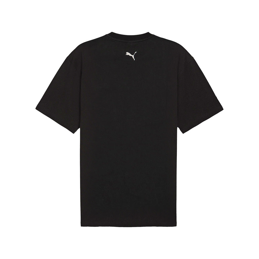 Shop Black Mens PUMA X SKEPTA Graphic Crew Neck Short Sleeve T