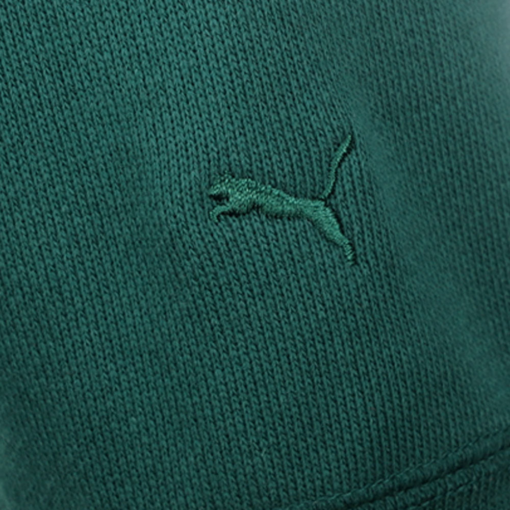 Shop Green Mens PUMA X NOAH Embroidered Crew Neck Sweatshirt