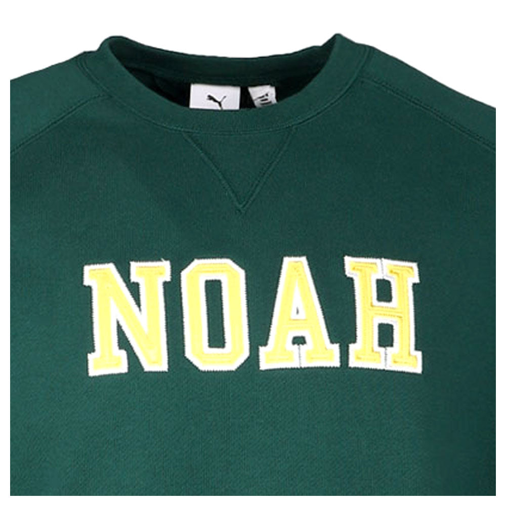 NOAH グリーン スウェット S Shop Green Mens PUMA X NOAH Embroidered Crew Neck Sweatshirt