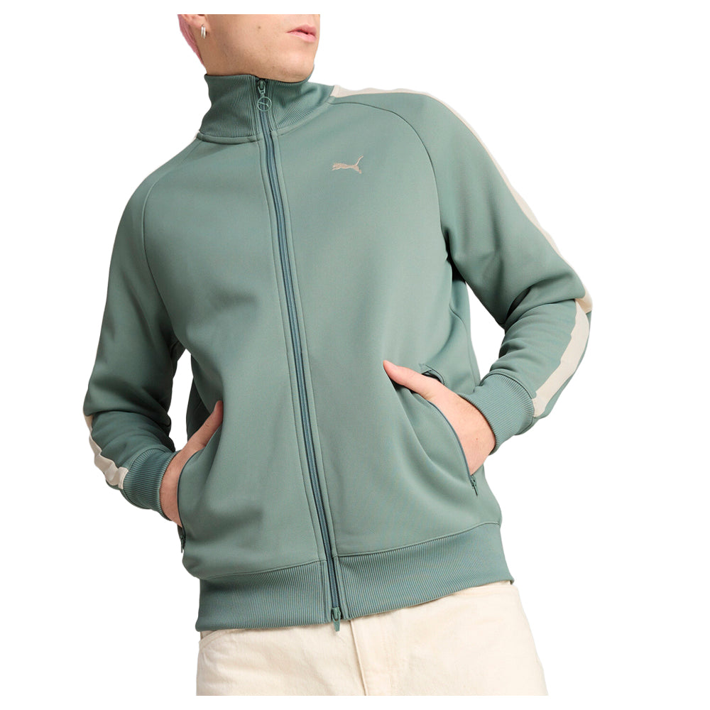 Shop Green Mens T7 Always On Full Zip Track Jacket – Shoebacca