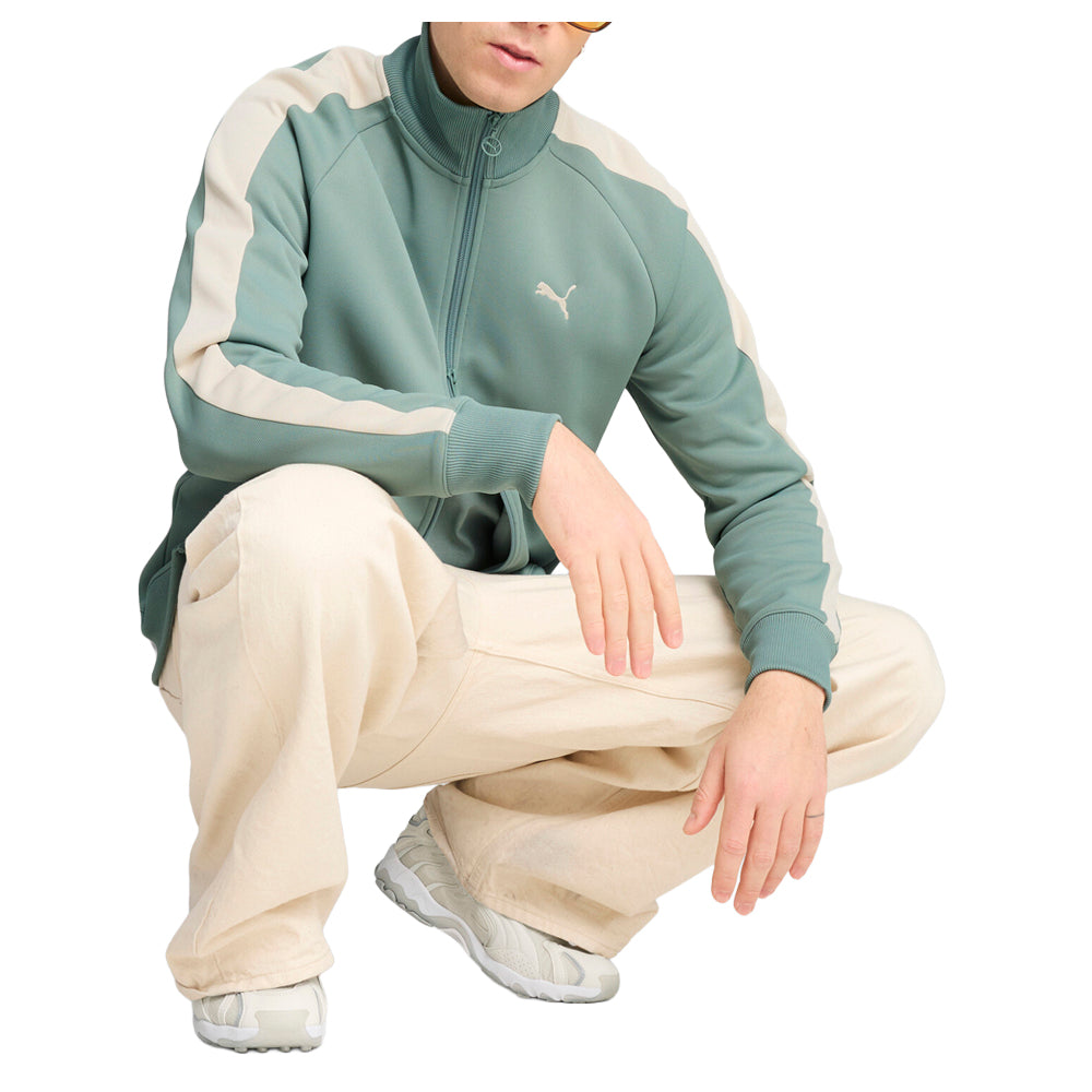 Shop Green Mens T7 Always On Full Zip Track Jacket – Shoebacca