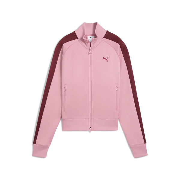 Shop Pink Womens T7 Always On Short Full Zip Track Jacket – Shoebacca