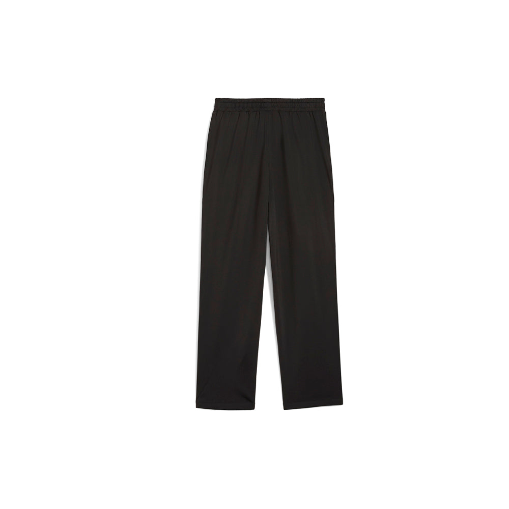 Shop Black Girls Wardrobe Essentials Relaxed Popper Pants (Youth