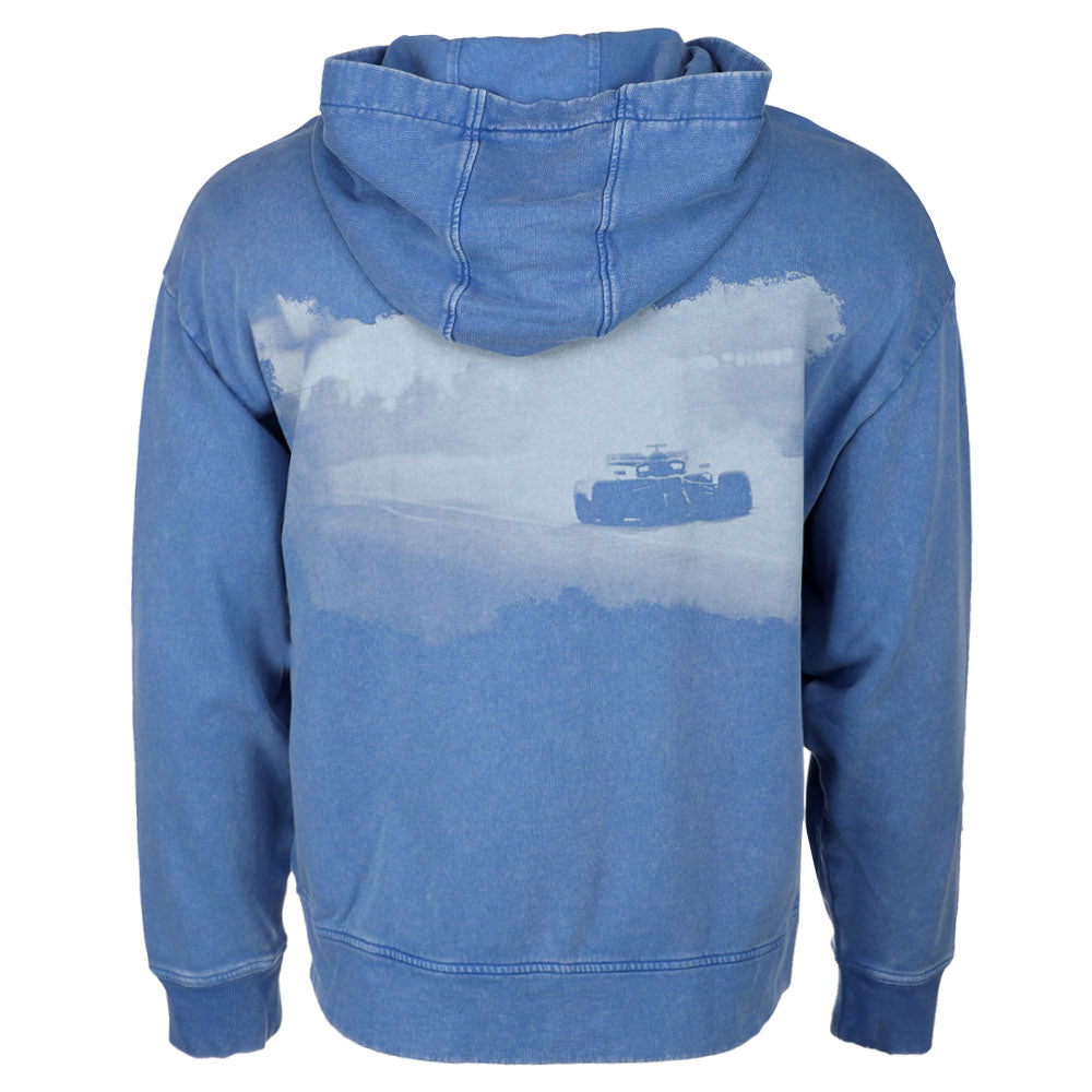 Shop Blue Mens F1 Graphic Full Zip Hoodie – Shoebacca