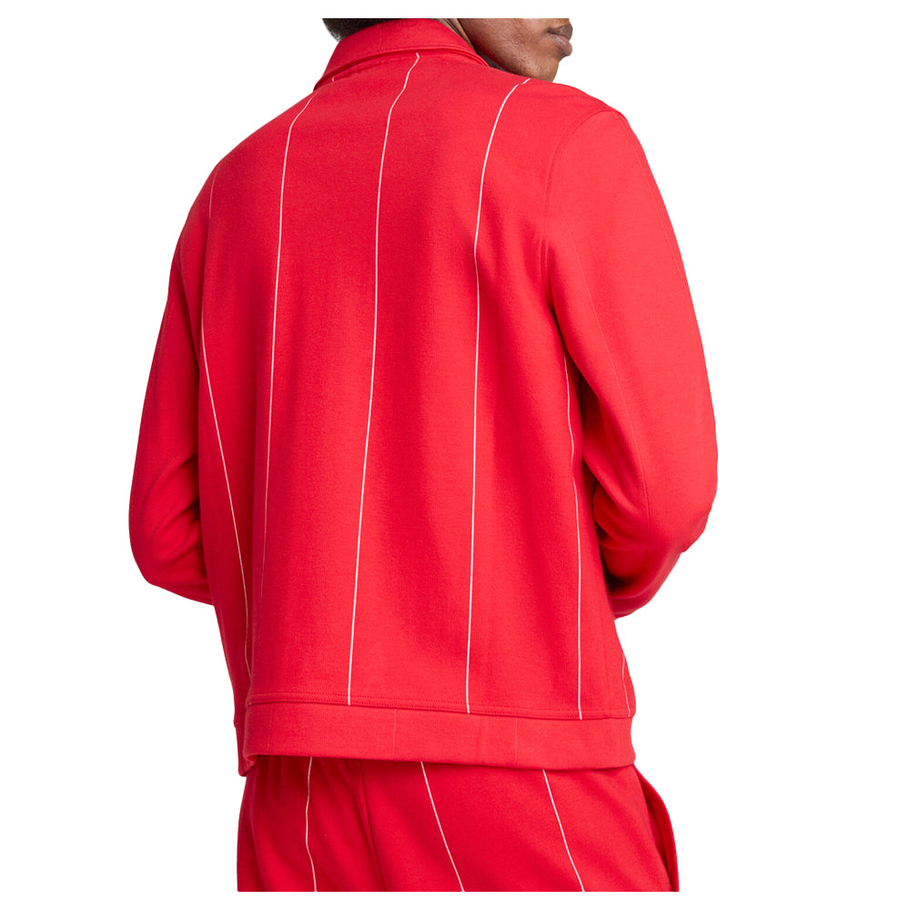 Shop Red Mens Scuderia Ferrari Race Premium Full Zip Jacket