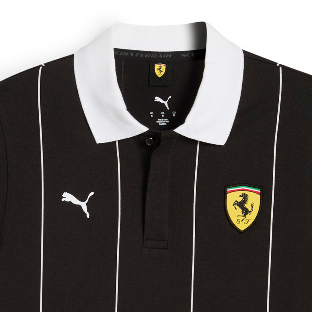 ferrari dress shirt Cotton shirt with Ferrari Monogram motif in Powder Pink for Women