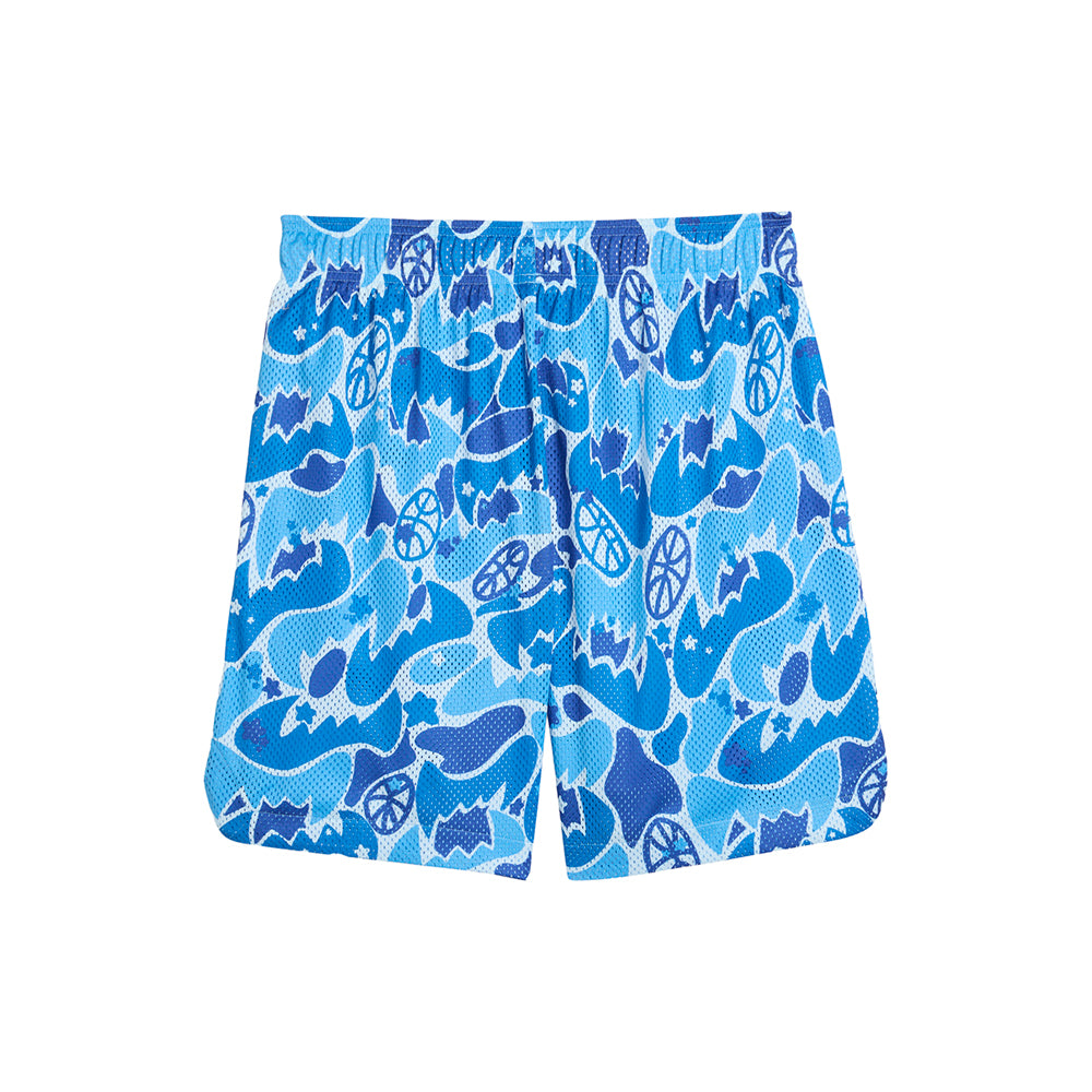 Shop Blue Mens Jaws Camo Graphic Shorts – Shoebacca