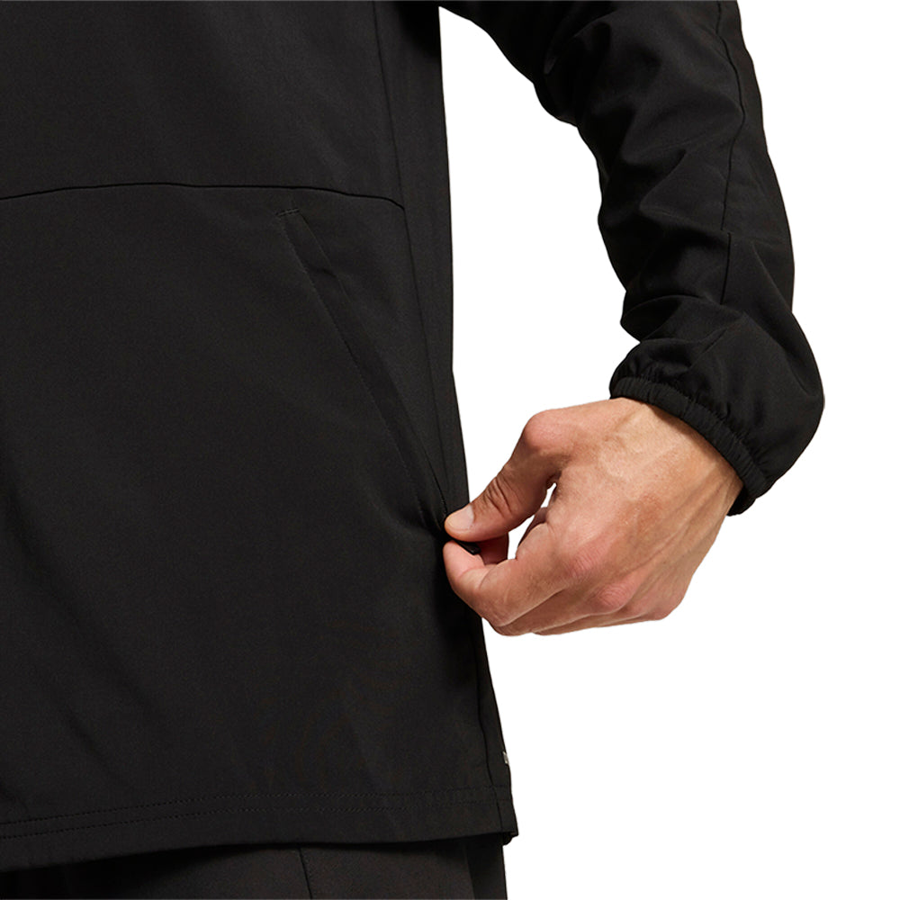Shop Black Mens PUMA X HYROX Run Favorite Woven Full Zip Jacket