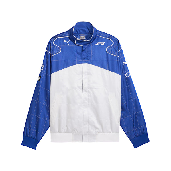 Shop Blue Mens F1 Racing Full Zip Jacket – Shoebacca