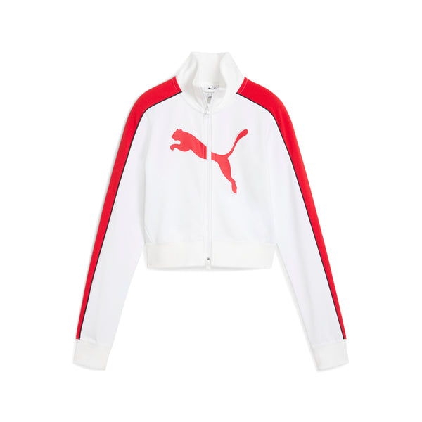Shop White Womens Future.PUMA.Archive Full Zip Track Jacket
