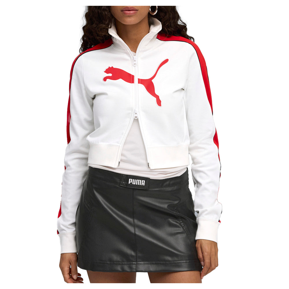 Shop White Womens Future.PUMA.Archive Full Zip Track Jacket
