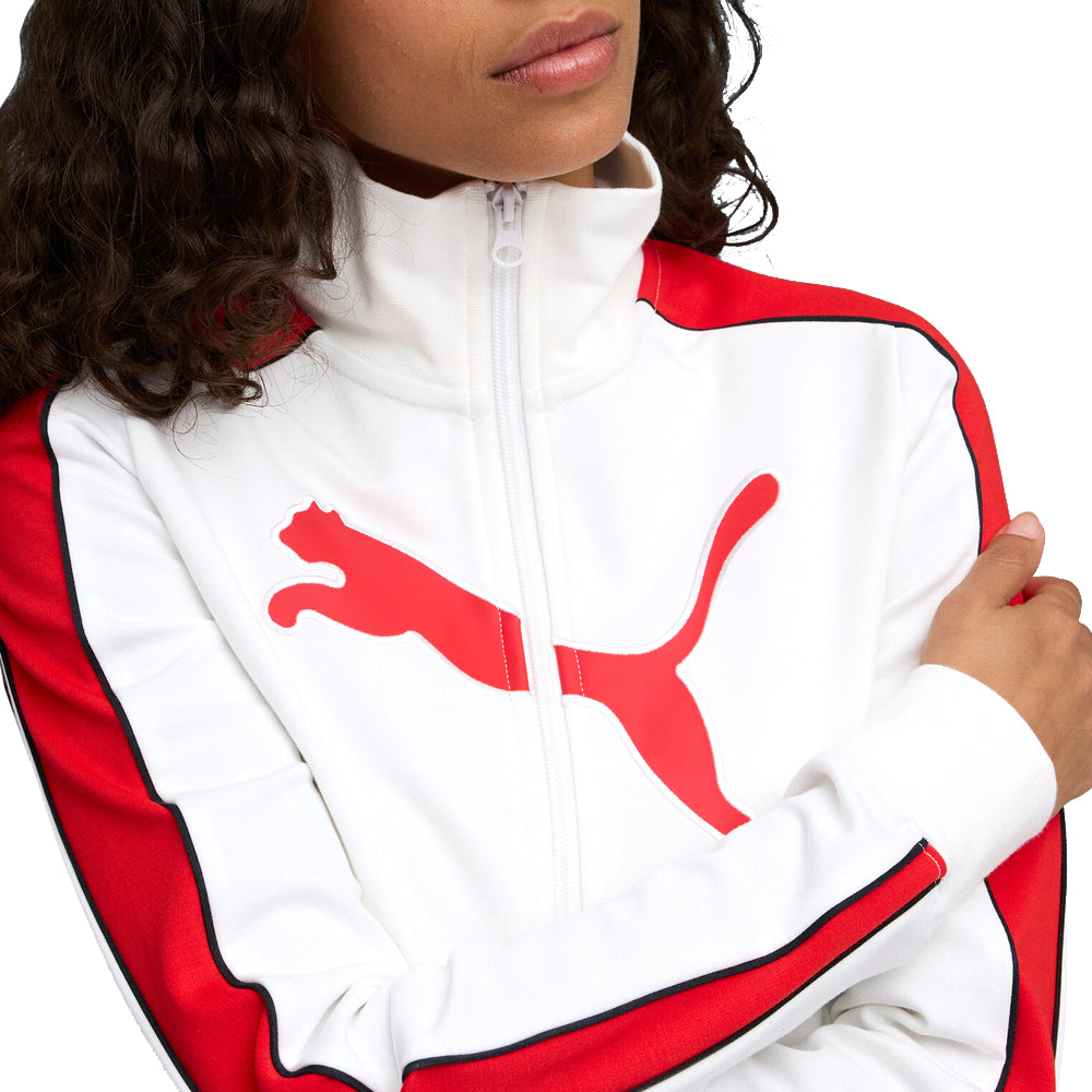 Shop White Womens Future.PUMA.Archive Full Zip Track Jacket