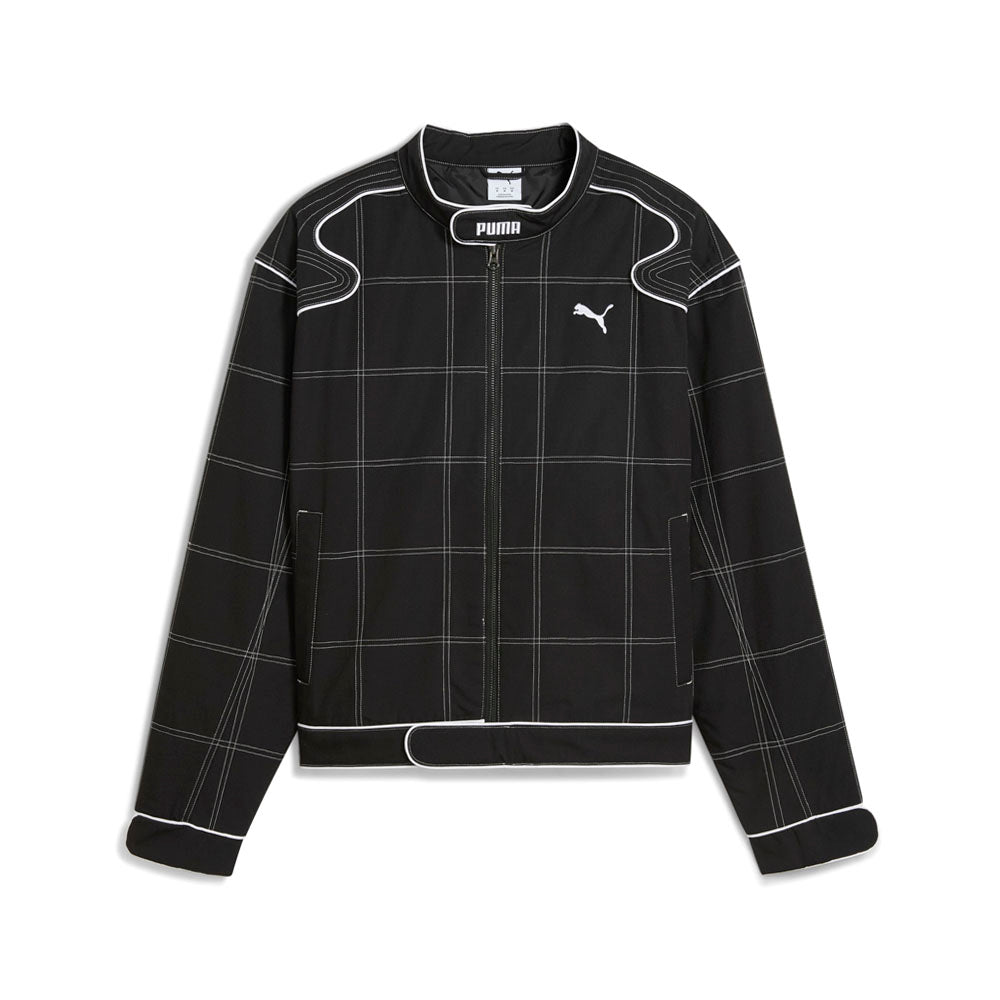 Shop Black Mens Future Puma Archive Racer Full Zip Jacket – Shoebacca