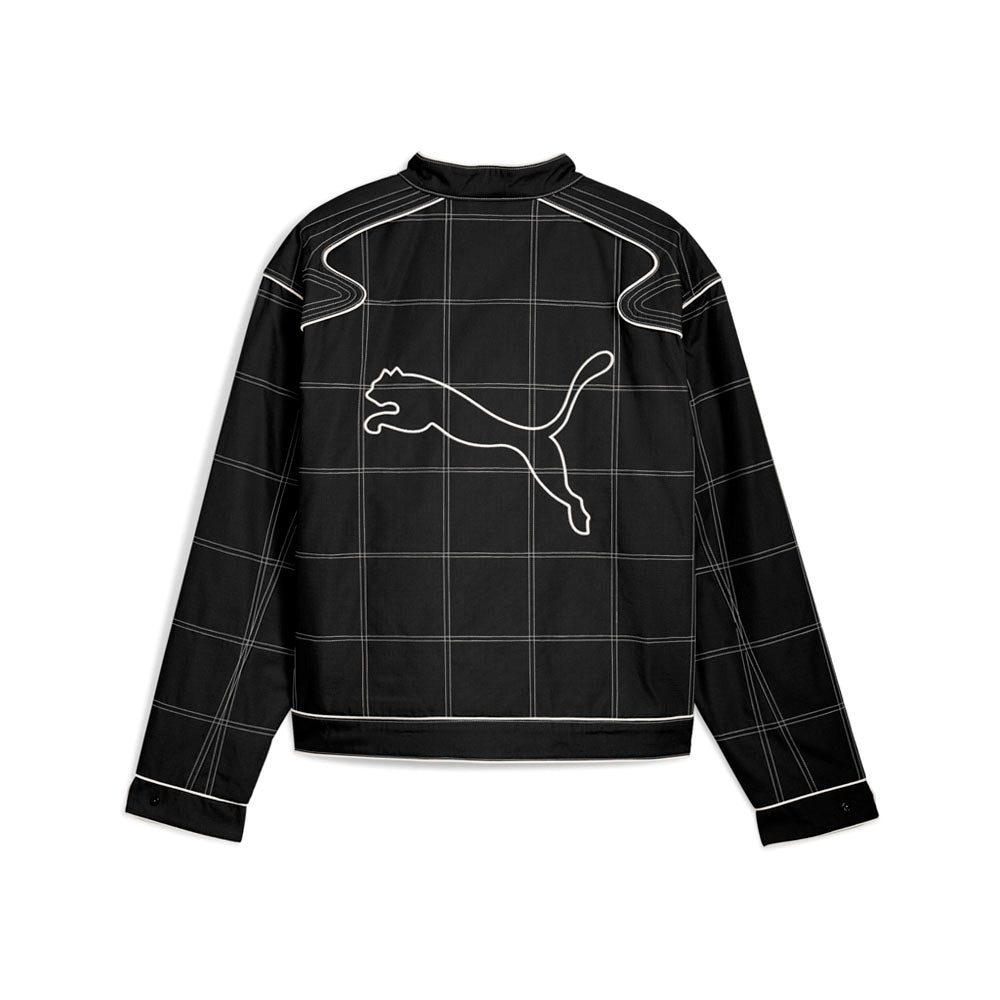 Shop Black Mens Future PUMA Archive Racer Full Zip Jacket – Shoebacca