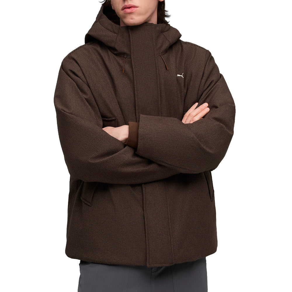 Shop Brown Mens SELECT Essentials MMQ PrimaLoft Down Full Zip