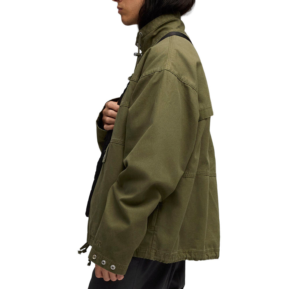 Shop Green Mens Represent Half Quarter Zip Jacket – Shoebacca