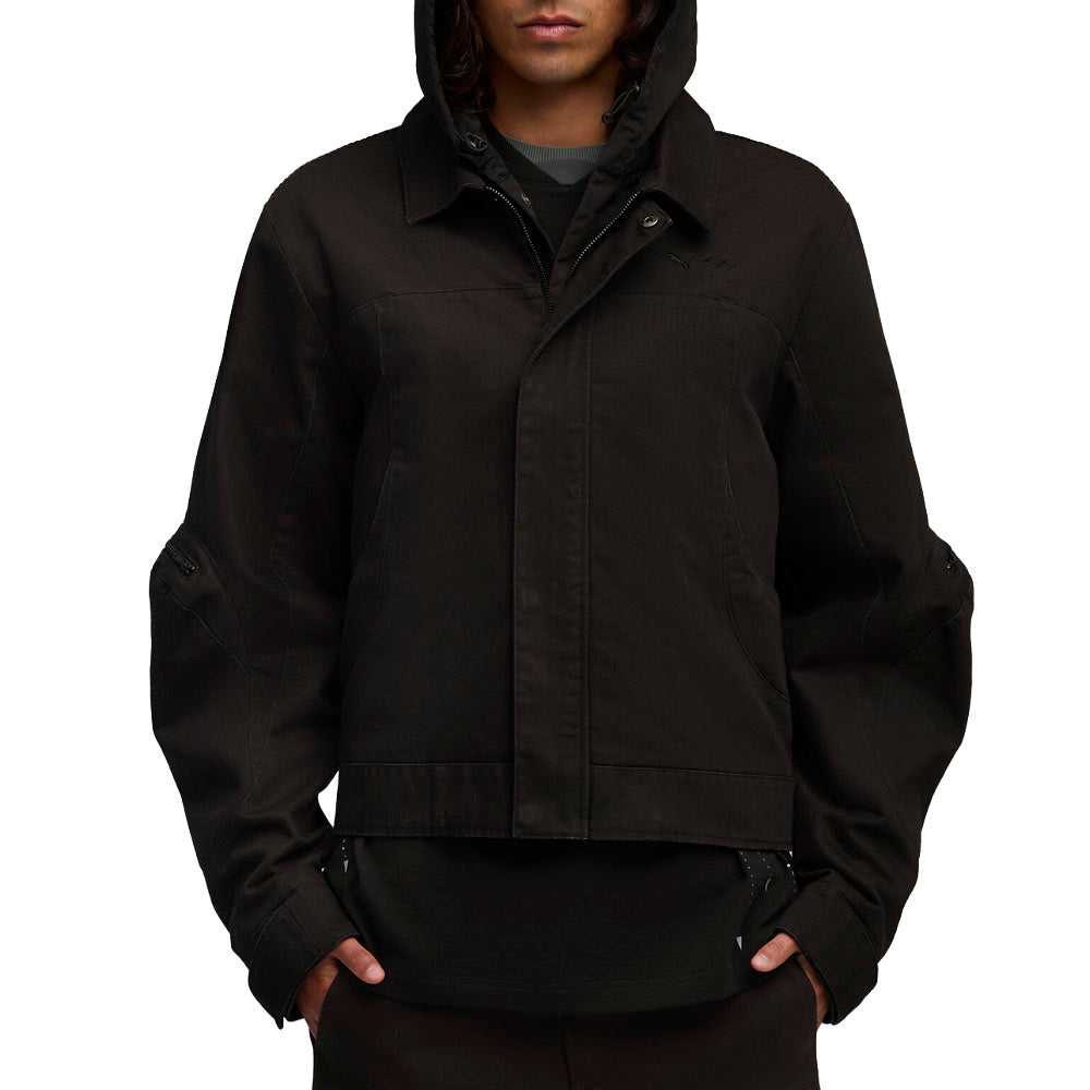 Shop Black Mens PUMA X San San Gear CLRT Full Zip Jacket – Shoebacca