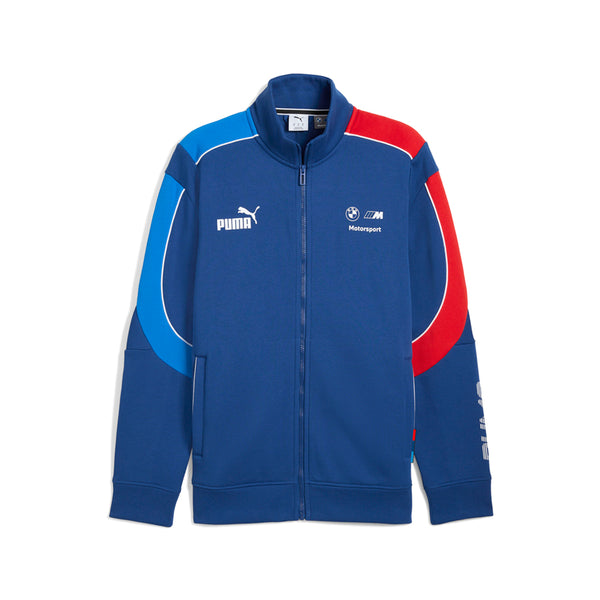 Shop Blue Mens BMW M Motorsport T7 Full Zip Motorsport Jacket