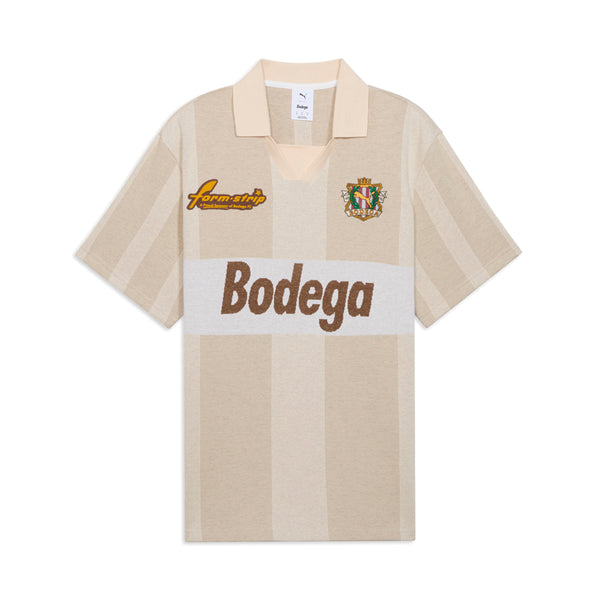Shop White Mens PUMA X BODEGA Collared Short Sleeve Jersey – Shoebacca