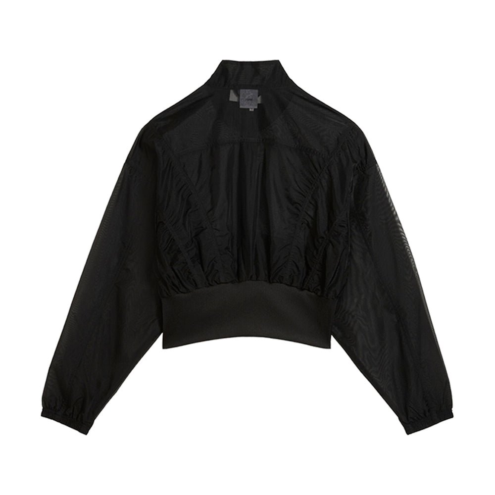 Shop Black Womens Dare To Oversized Woven Full Zip Jacket – Shoebacca