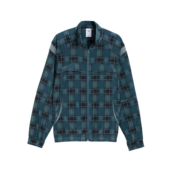 Shop Grey Mens CLRT All Over Print Full Zip Jacket – Shoebacca