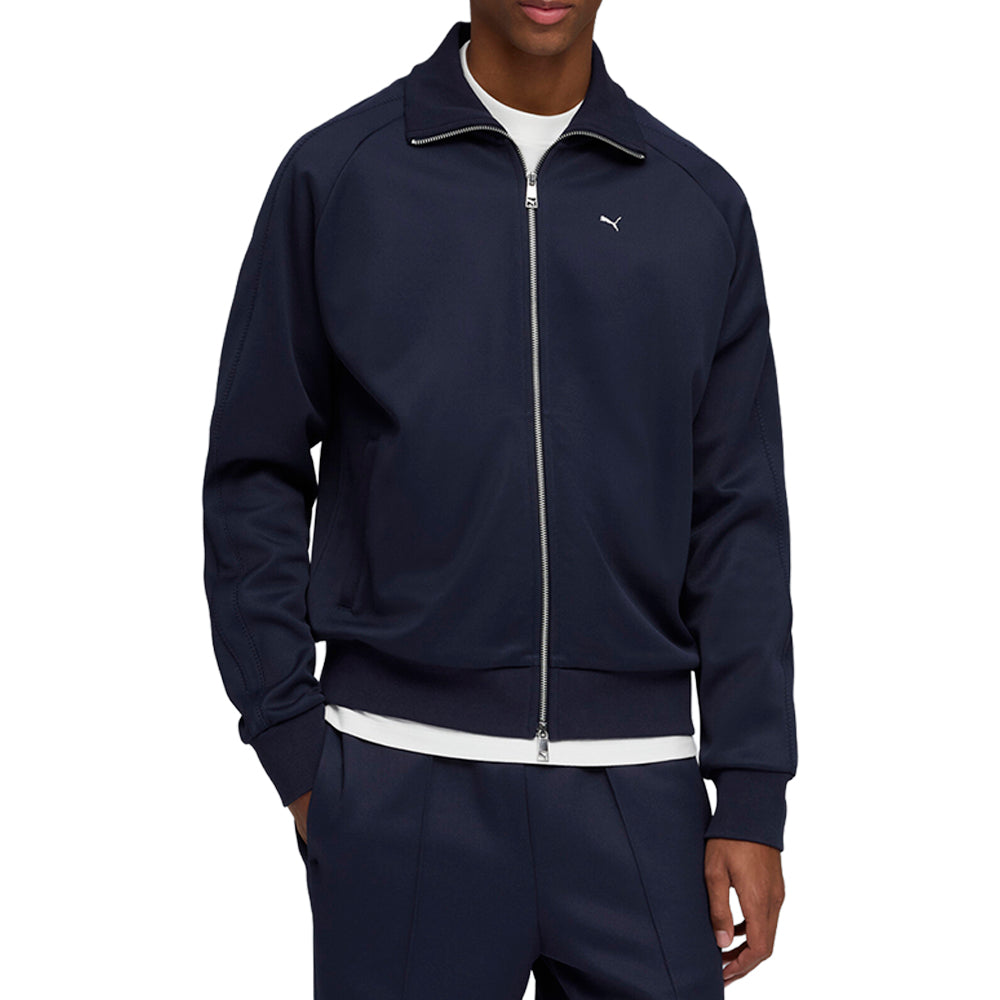 Shop Blue Mens T7 Full Zip Track Jacket – Shoebacca