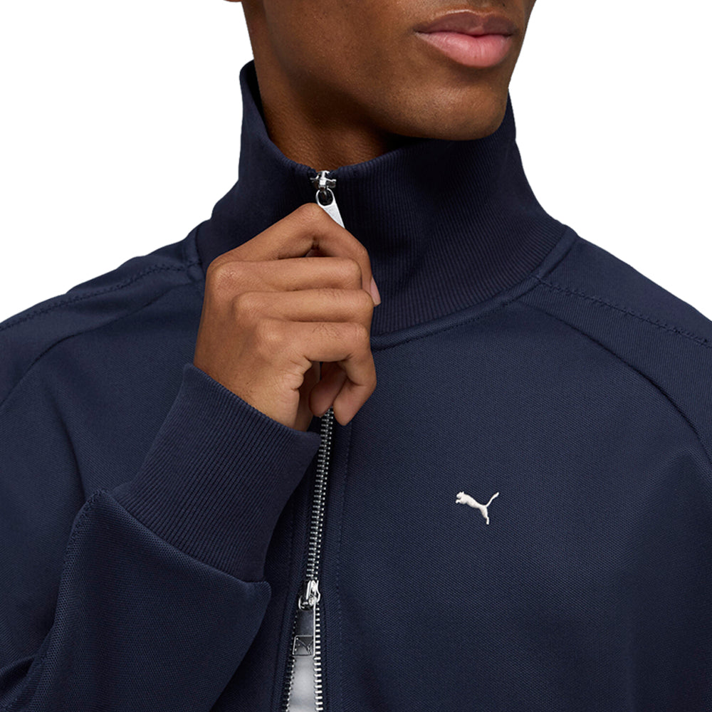 Shop Blue Mens T7 Full Zip Track Jacket – Shoebacca