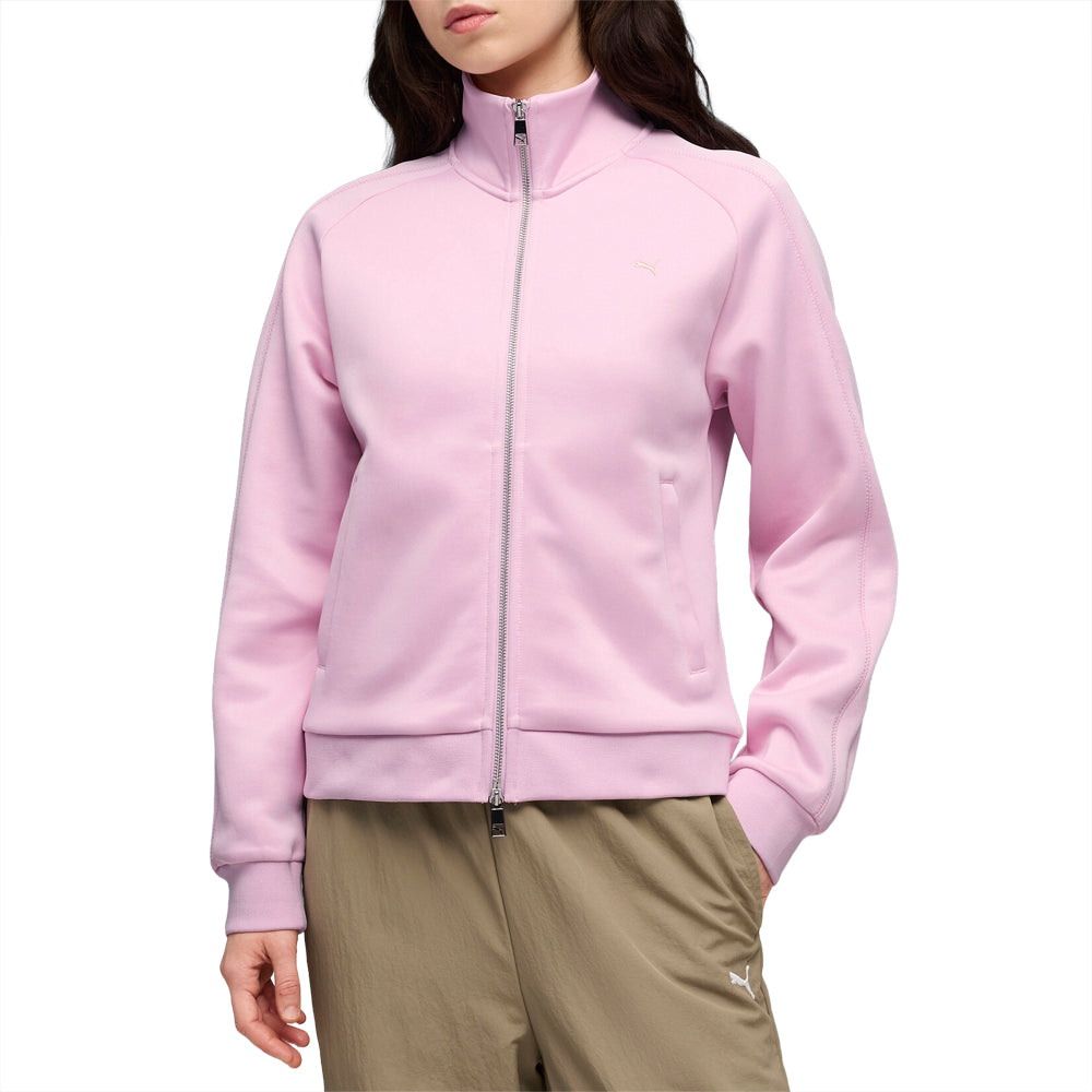 Shop Pink Womens T7 Full Zip Track Jacket – Shoebacca