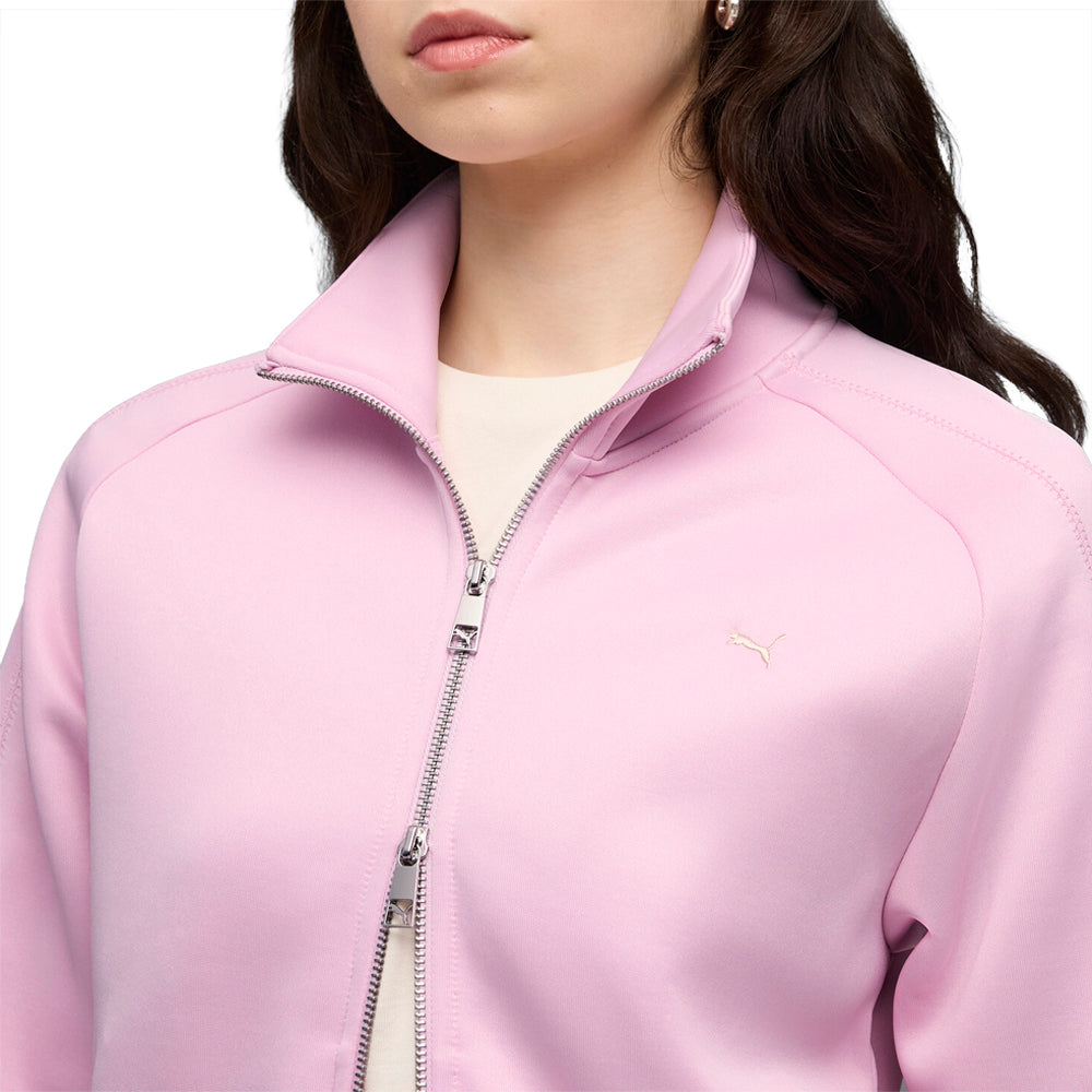Shop Pink Womens T7 Full Zip Track Jacket – Shoebacca