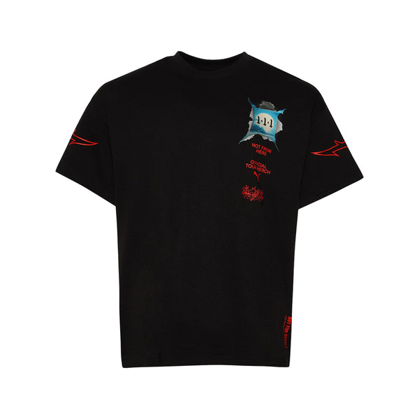 Shop Black Mens Melo Metallic Graphic T-Shirt – Shoebacca