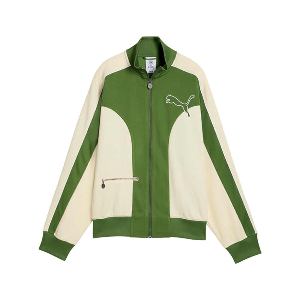 パプリカ Shop Green Womens T7 Relaxed Track Jacket – Shoebacca