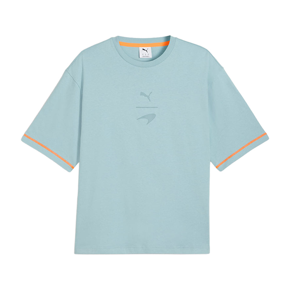 Shop Blue Mens Mclaren Relaxed Graphic Crew Neck Short Sleeve T