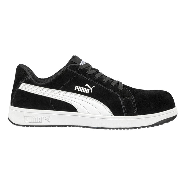 Shop Black Mens Puma Safety Iconic Low Electrical Composite Toe