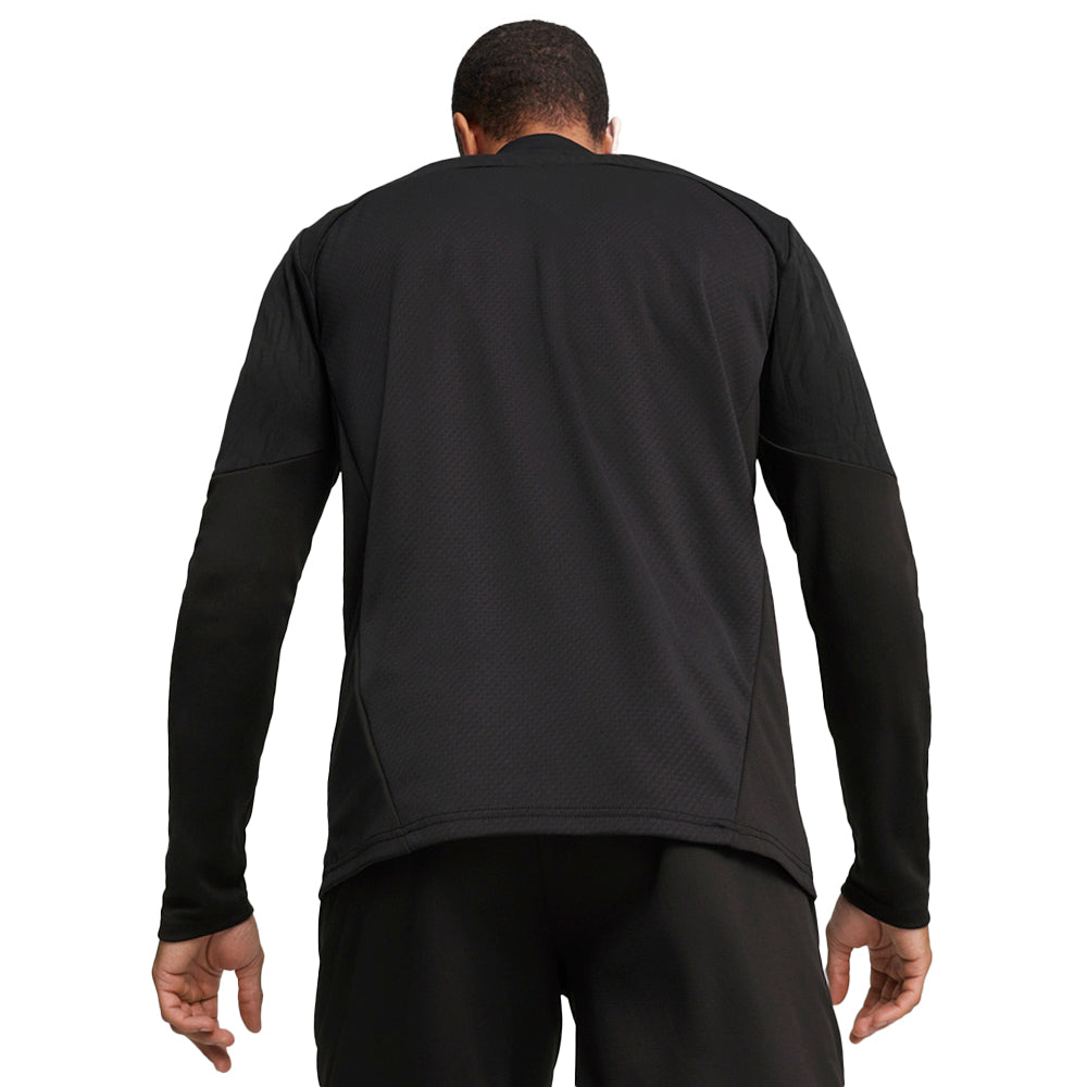 Shop Black Mens Teamfinal Training Quarter Zip Jacket – Shoebacca