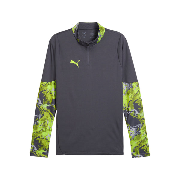 Shop Grey Mens IndividualCUP Mock Neck Long Sleeve Quarter Zip