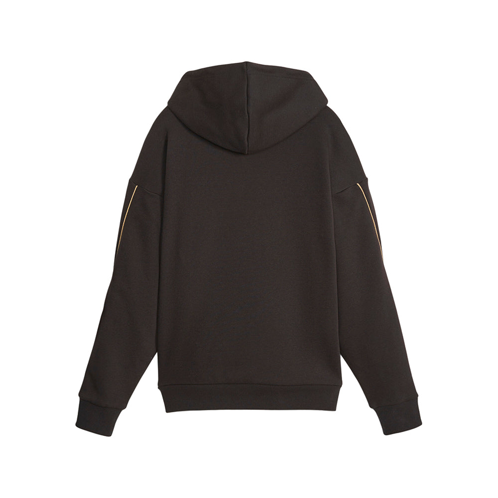 Shop Black Womens Essentials+ Minimal Gold Pullover Hoodie – Shoebacca