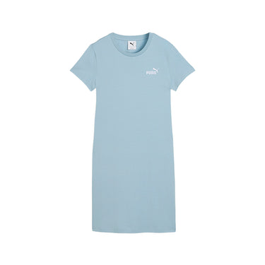 Shop Blue Womens Essentials Small Logo Slim Short Sleeve T-Shirt Dress –  Shoebacca