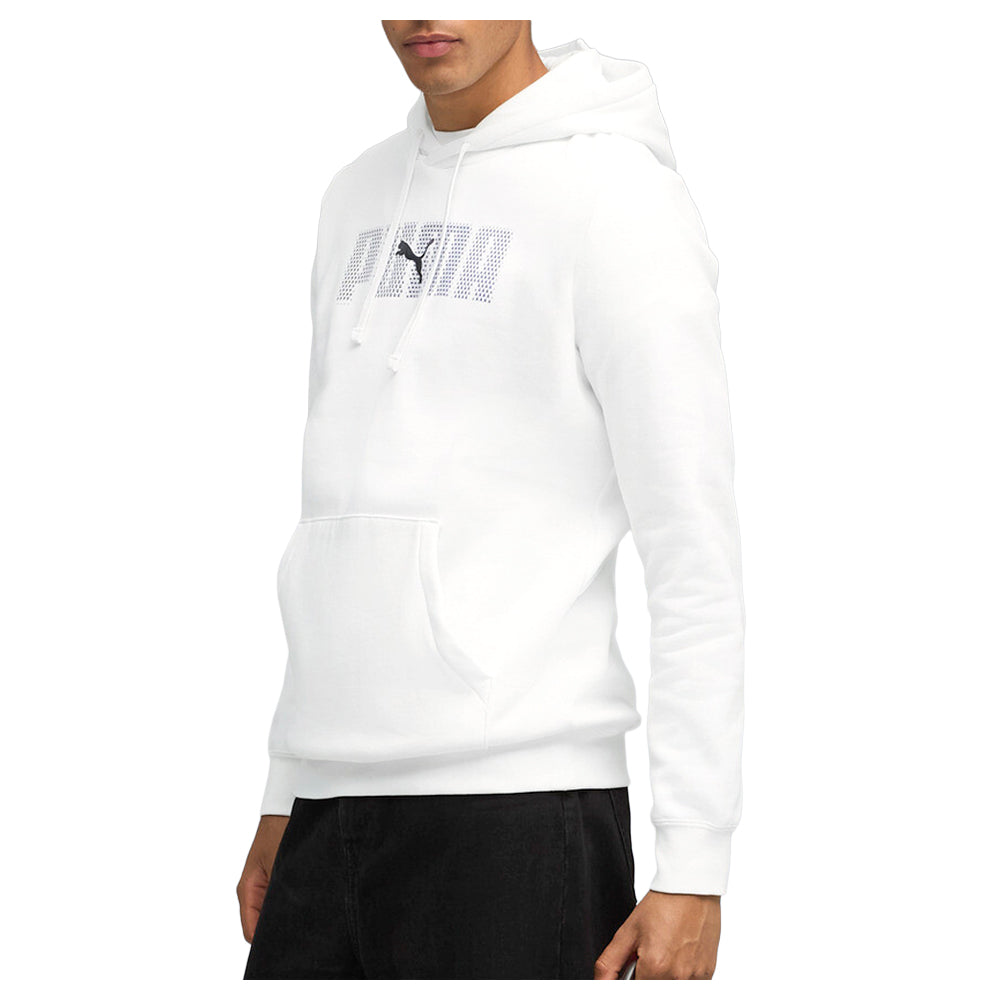 Shop White Mens Essentials Logo Lab Pullover Hoodie – Shoebacca