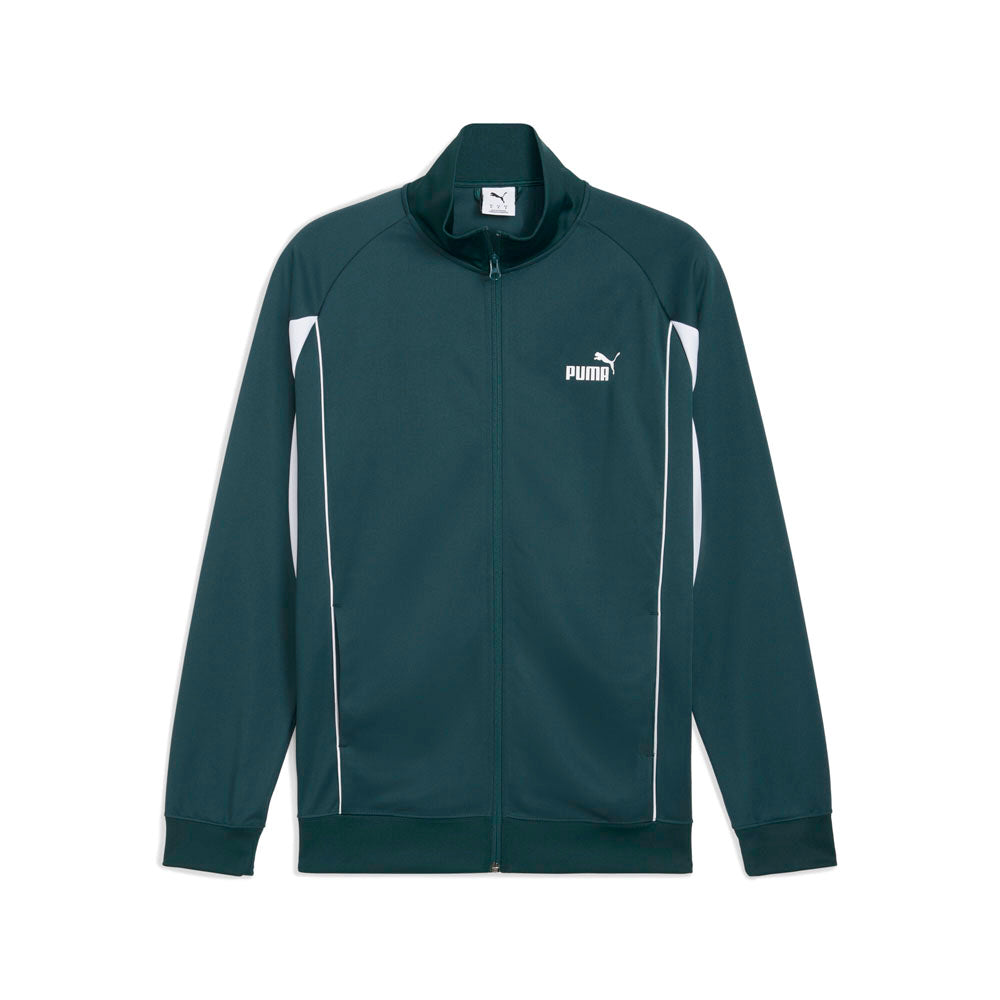 Shop Green Mens Sport Poly Track Full Zip Jacket – Shoebacca