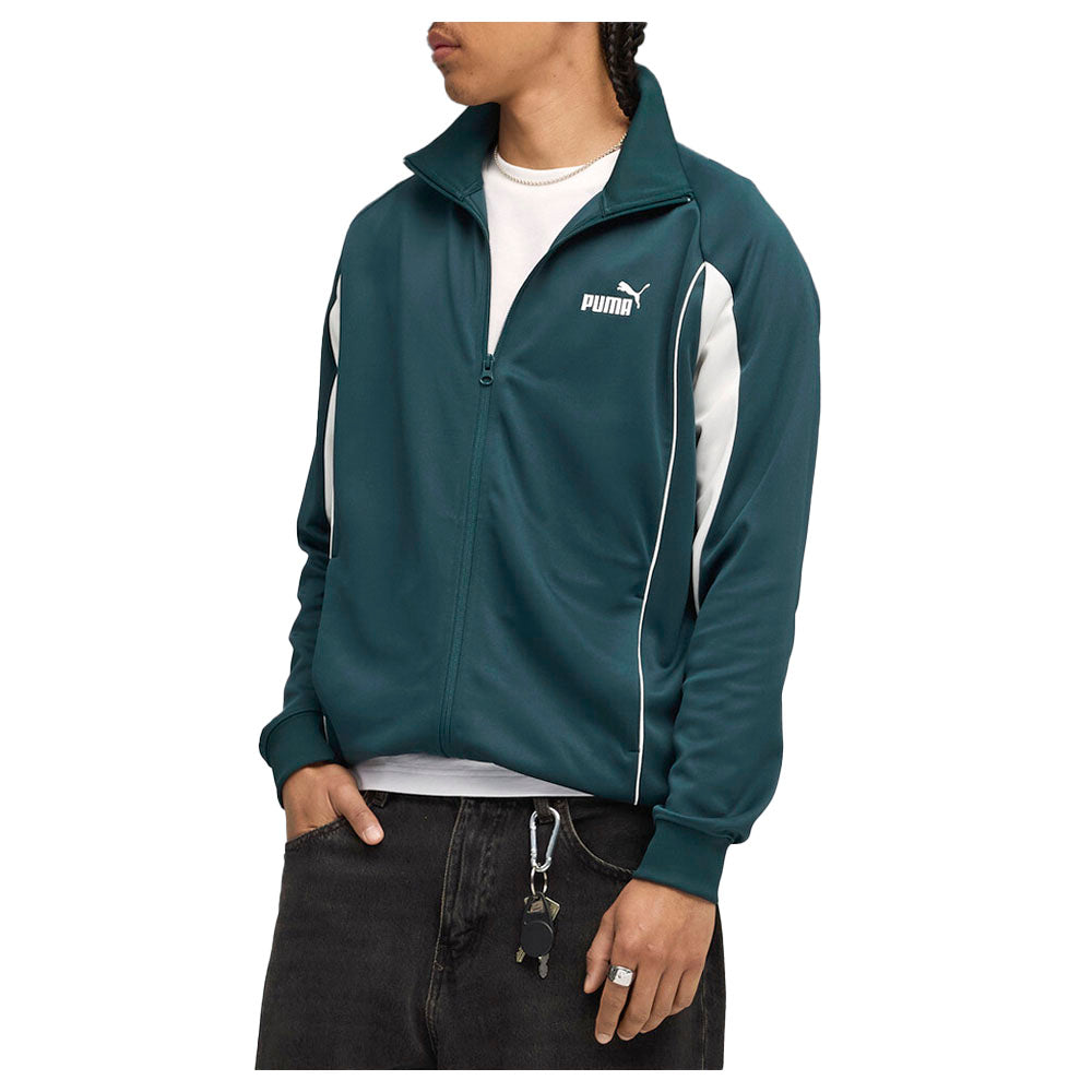 Shop Green Mens Sport Poly Full Zip Track Jacket – Shoebacca