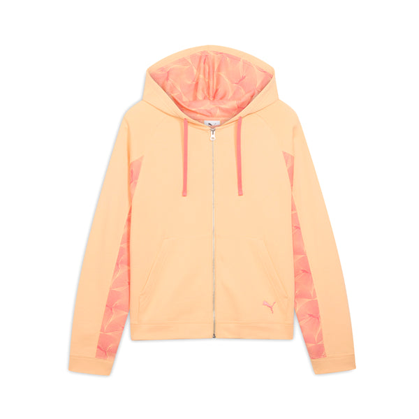 Shop Orange Womens Essentials Graphic Full Zip Hoodie – Shoebacca